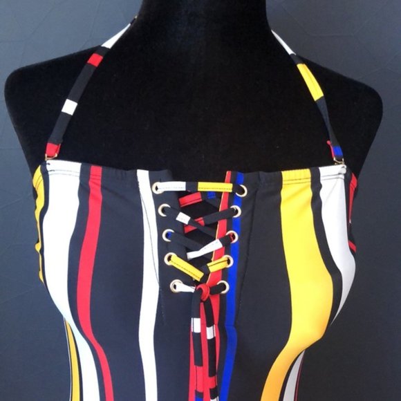 LA VIE EN ROSE AQUA bathing suit - Picture 7 of 9